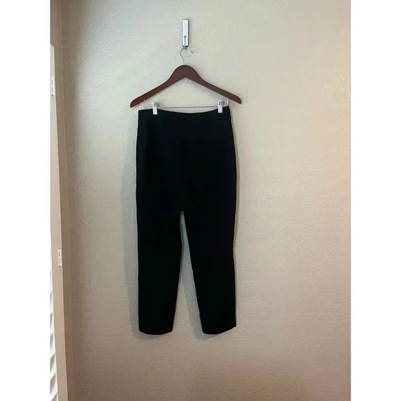 Chelsea 28 Dress Pants Women’s Black Tapered Pockets 8 Trousers - Picture 4 of 8